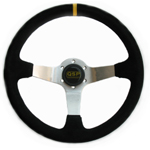 QSP Suede sportstuur - 90mm diep - JvdC Webshop QSP Suede sportstuur - 90mm diep - JvdC Webshop