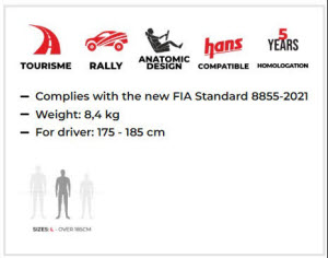 atech performance fia kuipstoel