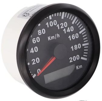 Watertemperatuur Toerenteller Oliedrukmeter, 12V 3-in-1 Autometer Stevig Veelzijdig Helder Display voor 4 6 8 Cilinder Benzinevoertuig
