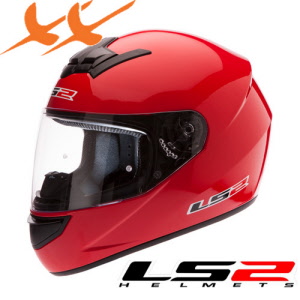 ls2 integraalhelm rood
