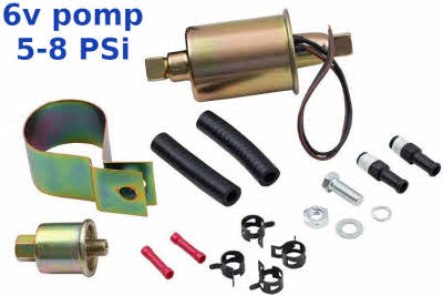 6V brandstofpomp Carburateur