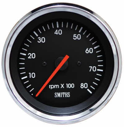 Smiths Toerenteller met Chromen ring