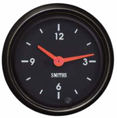 Smith klok voor in de auto