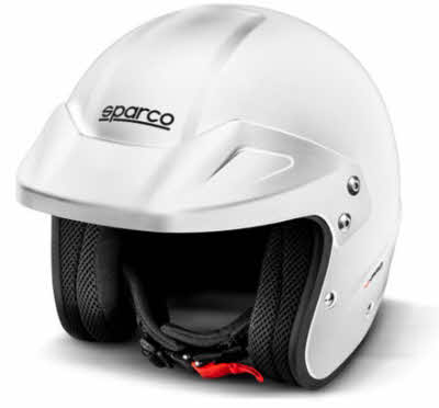 open face helm van Sparco