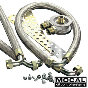 mocal aansluitset met rvs slangen