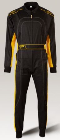 speed overall denver hs-2 zwart-geel voorzijde